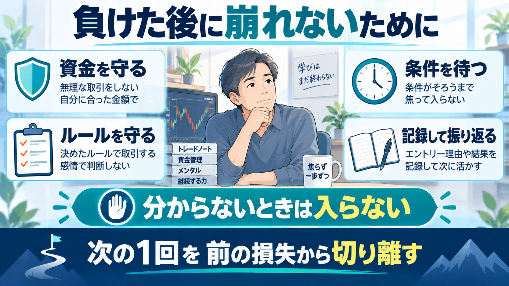 負けた後に崩れないために大切にしたいこと